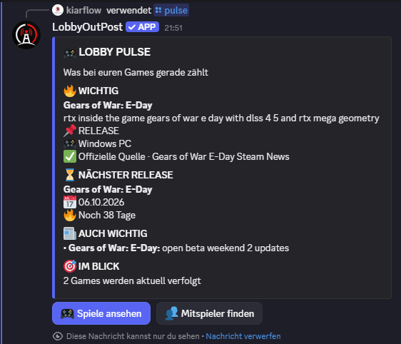 Lobby Pulse